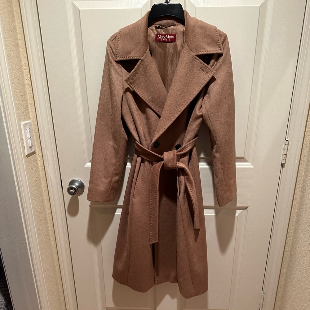 Max Mara 100% wool coat
